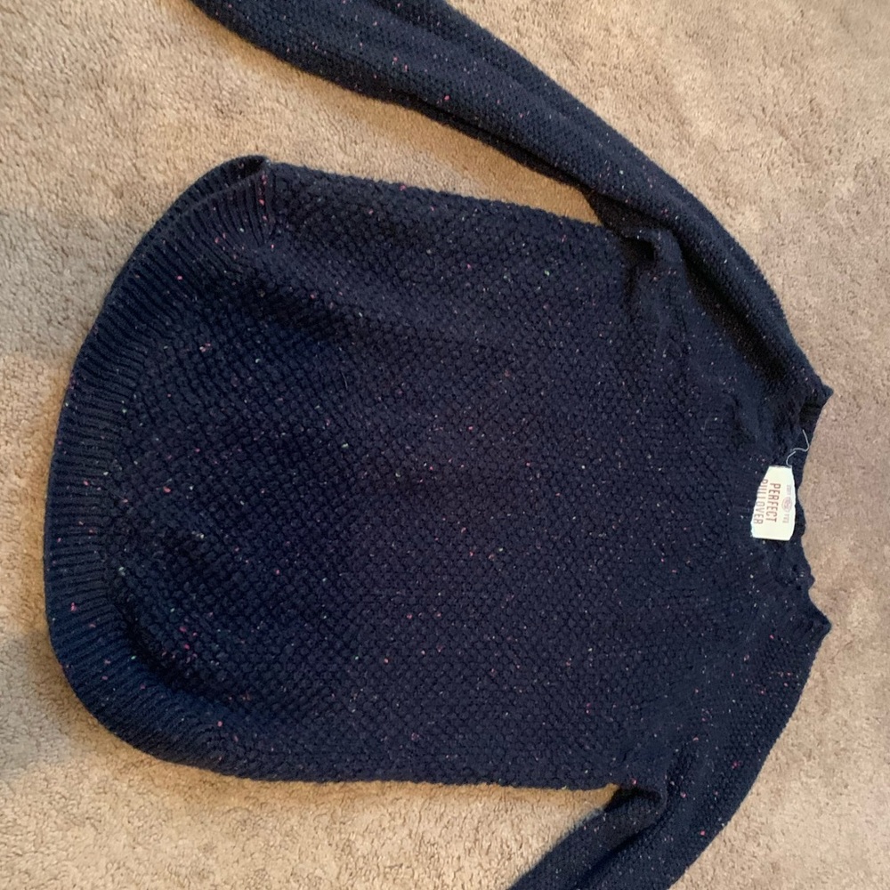 Cozy Blue knit sweater